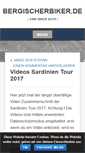 Mobile Screenshot of bergischerbiker.de