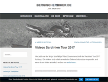 Tablet Screenshot of bergischerbiker.de
